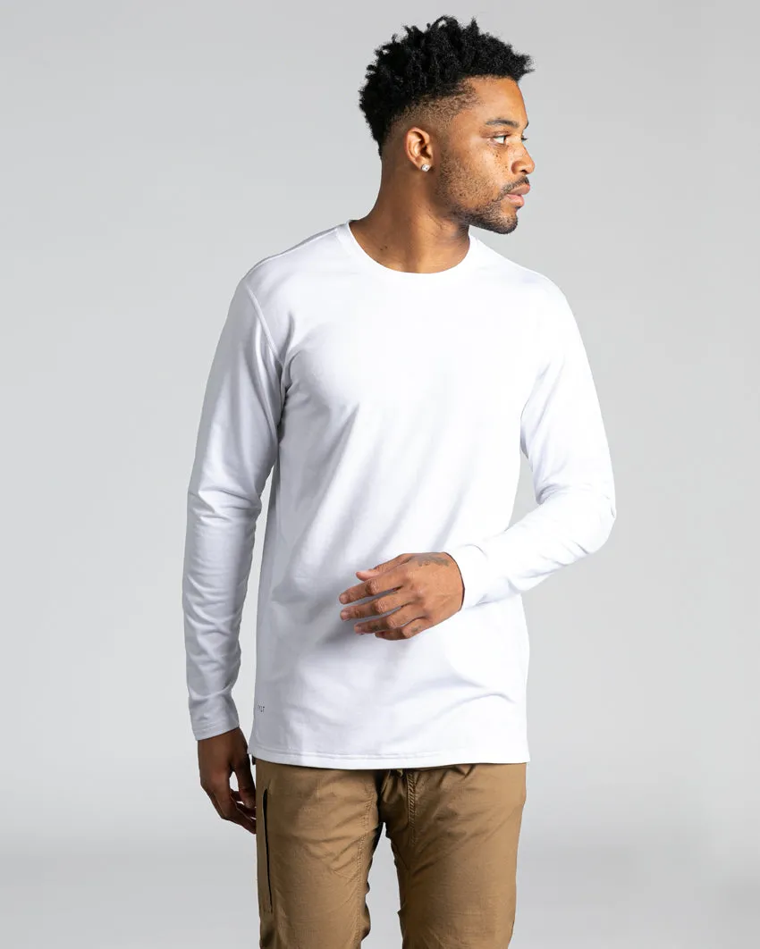 Long Sleeve: LUX Split Hem