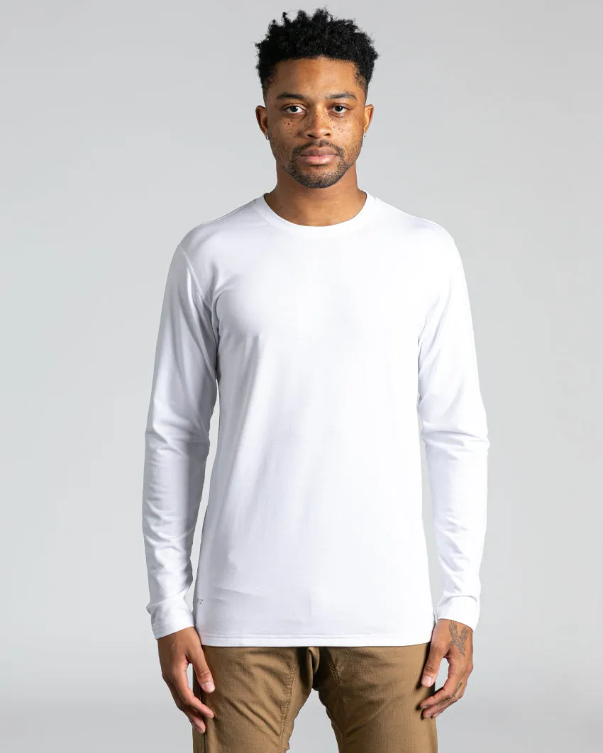 Long Sleeve: LUX Split Hem