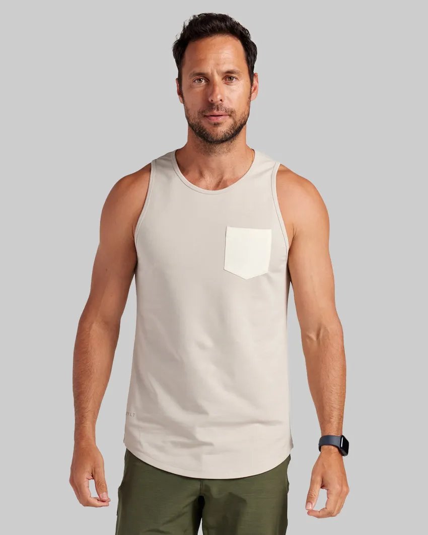 LUX Drop-Cut Pocket Tank