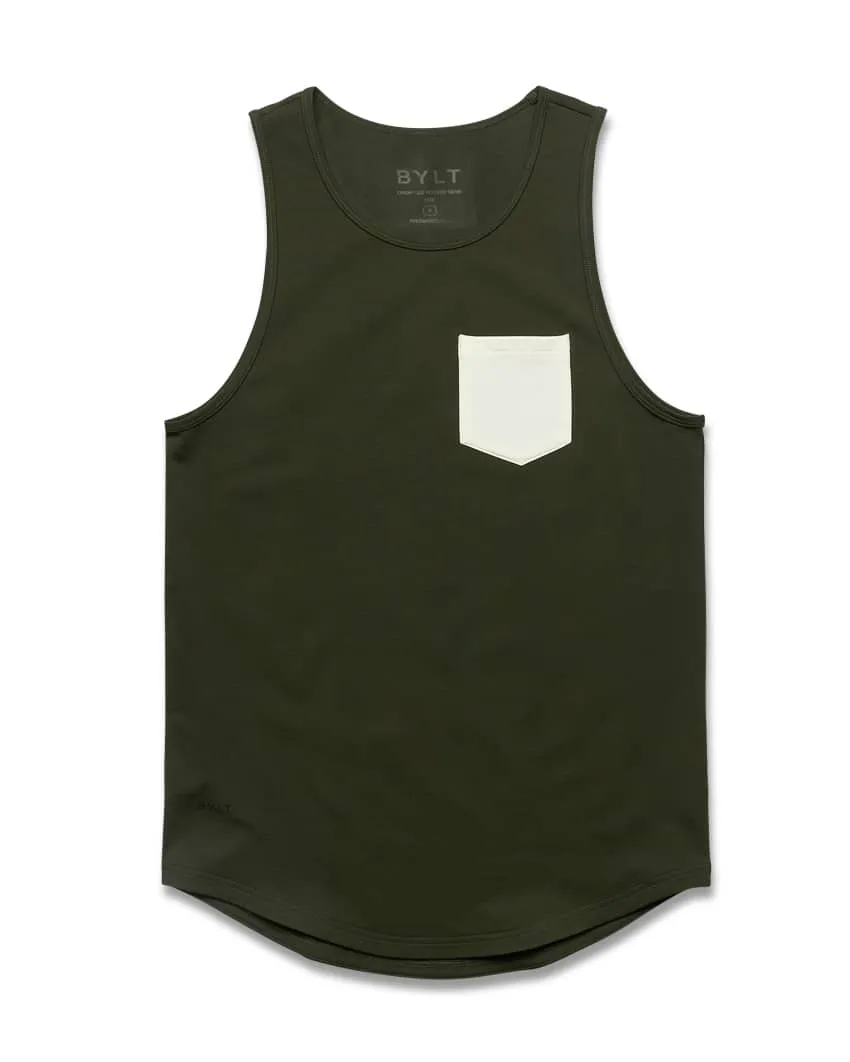 LUX Drop-Cut Pocket Tank