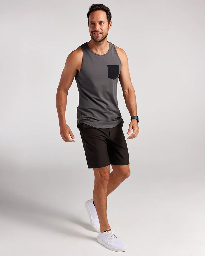 LUX Drop-Cut Pocket Tank