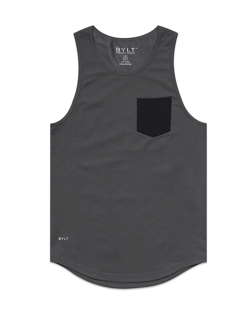 LUX Drop-Cut Pocket Tank