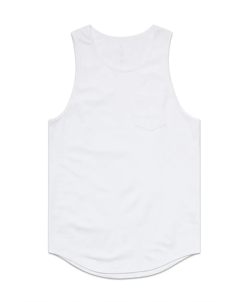 LUX Drop-Cut Pocket Tank