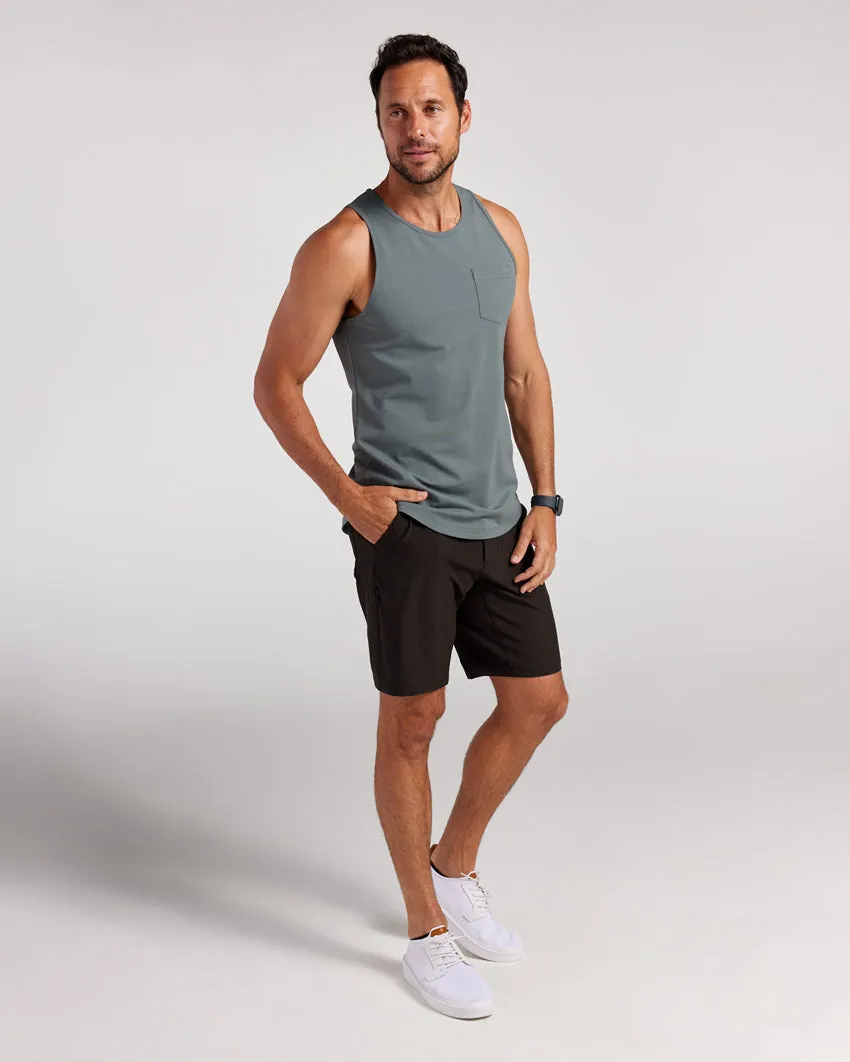 LUX Drop-Cut Pocket Tank