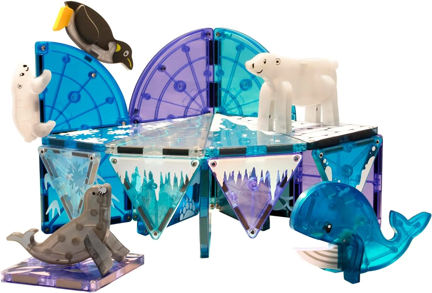 MAGNA-TILES Artic Animals - 25 Piece Set