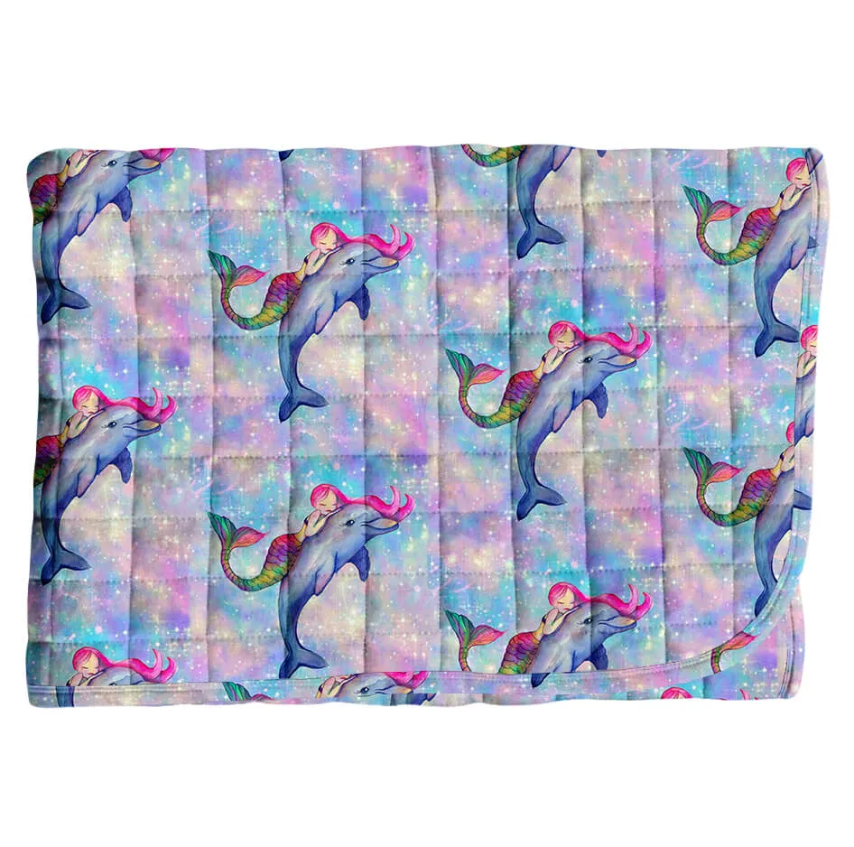 Mermaid and Dolphin Quilt