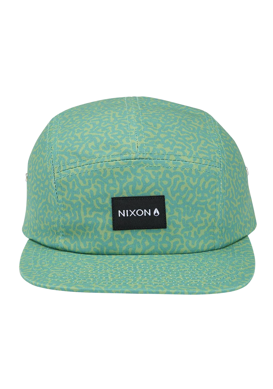 Mikey 5 Panel Hat - Squigg / Green