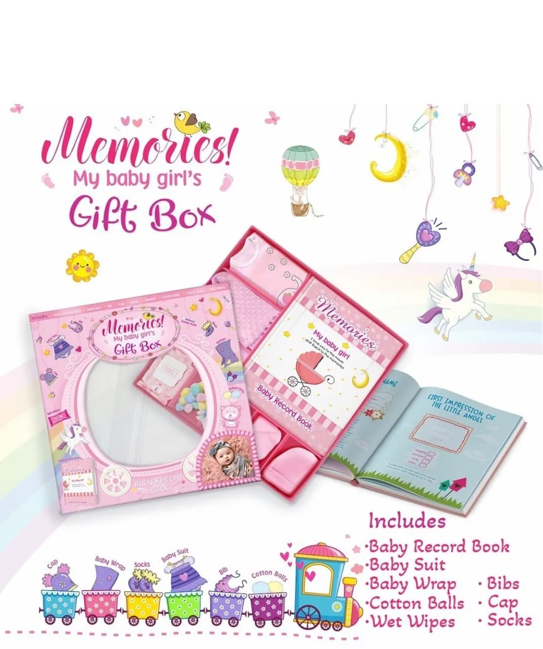 My Baby Girl Memories Gift Box