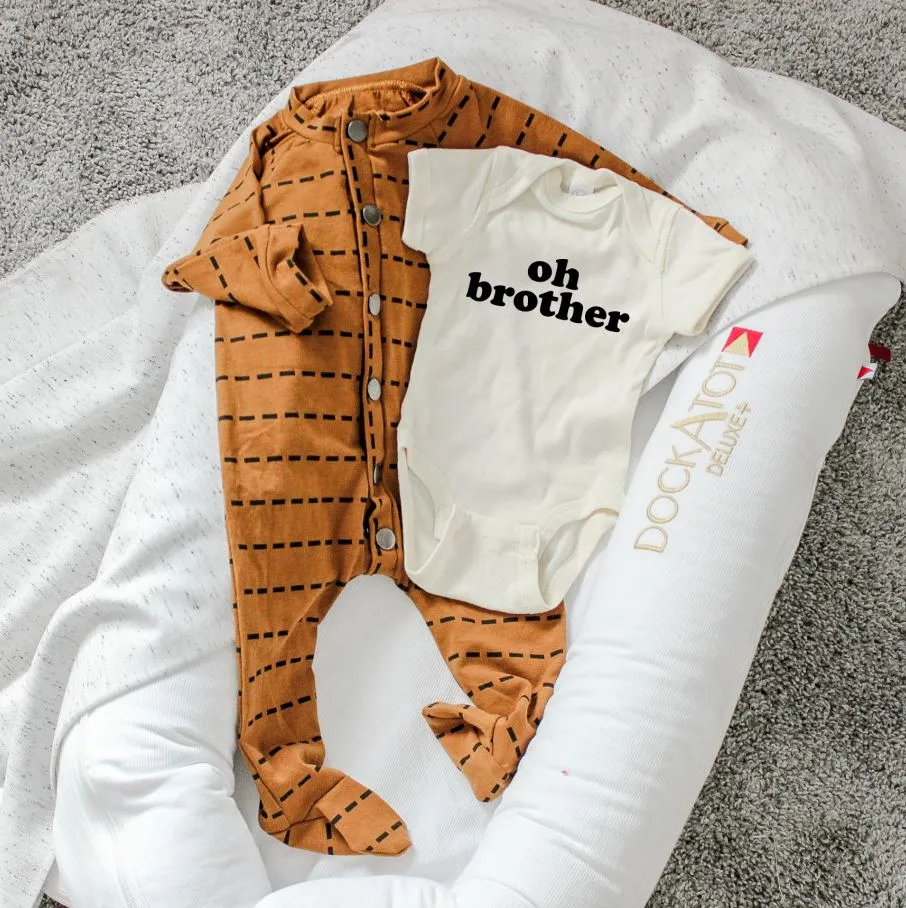 Oh brother | Baby Announcement Bodysuit