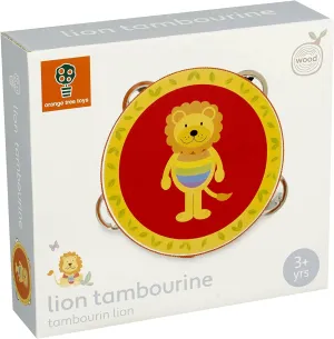 Orange Tree Toys Tambourine Lion