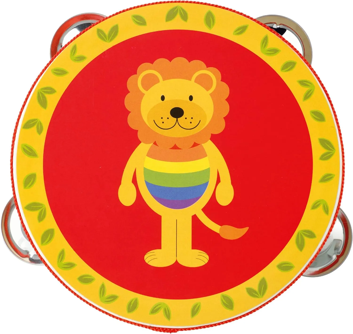 Orange Tree Toys Tambourine Lion