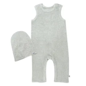 Organic Cotton Jumpsuit Coverall Romper Set