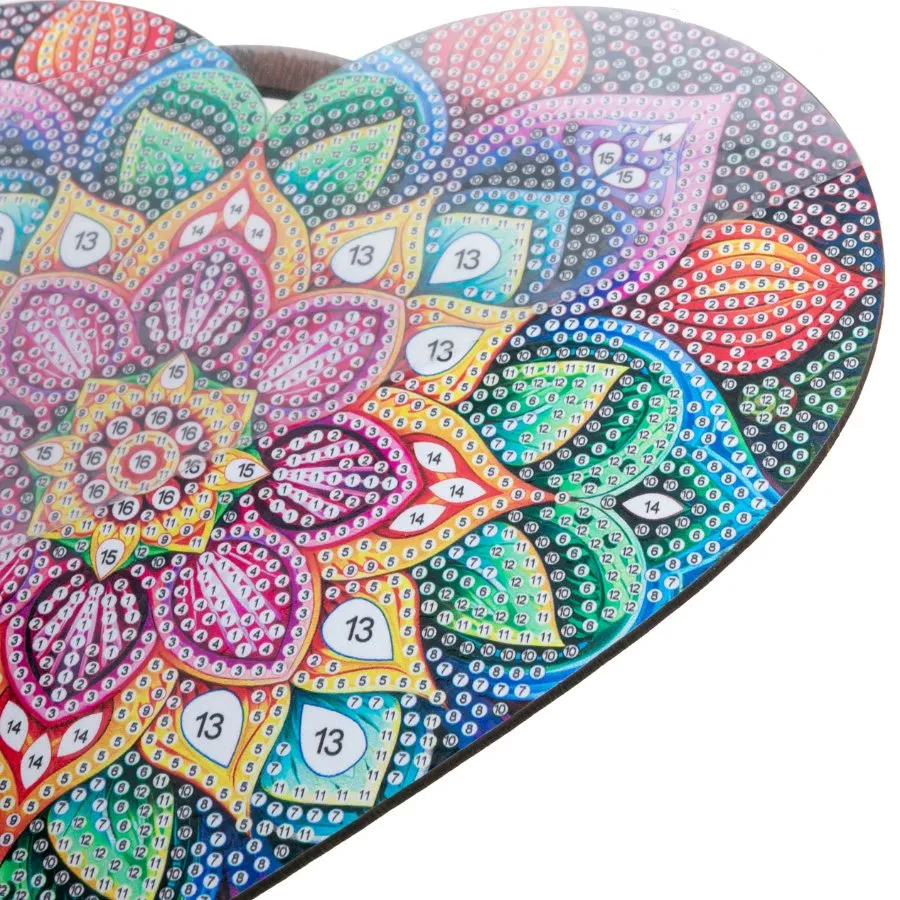 "Heart" Crystal Art Shaped Box