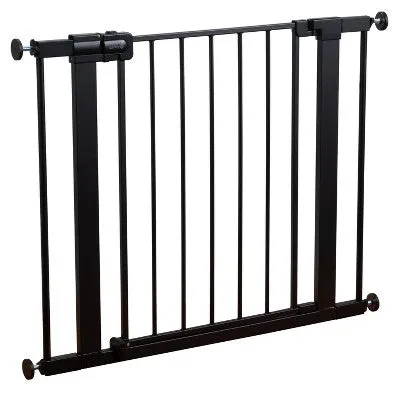 Safety 1st Easy Install Walk Through Baby Gate - Black