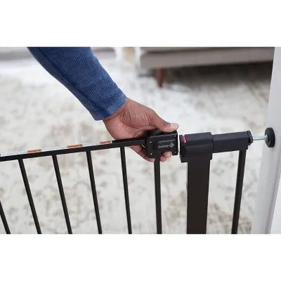 Safety 1st Easy Install Walk Through Baby Gate - Black