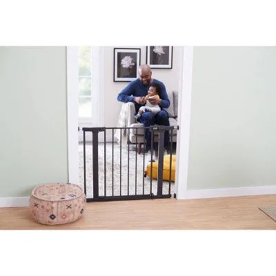 Safety 1st Easy Install Walk Through Baby Gate - Black