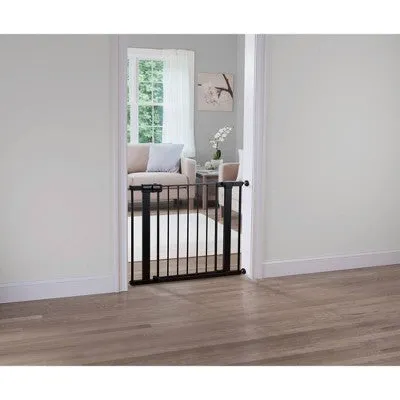 Safety 1st Easy Install Walk Through Baby Gate - Black