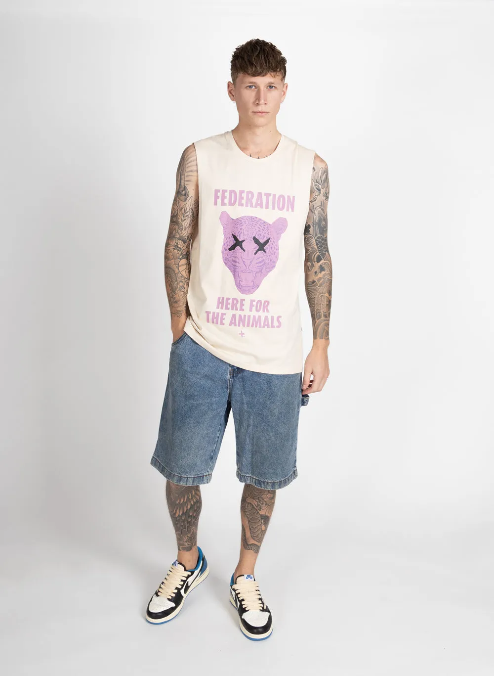 Staple Tank - Animals Men's