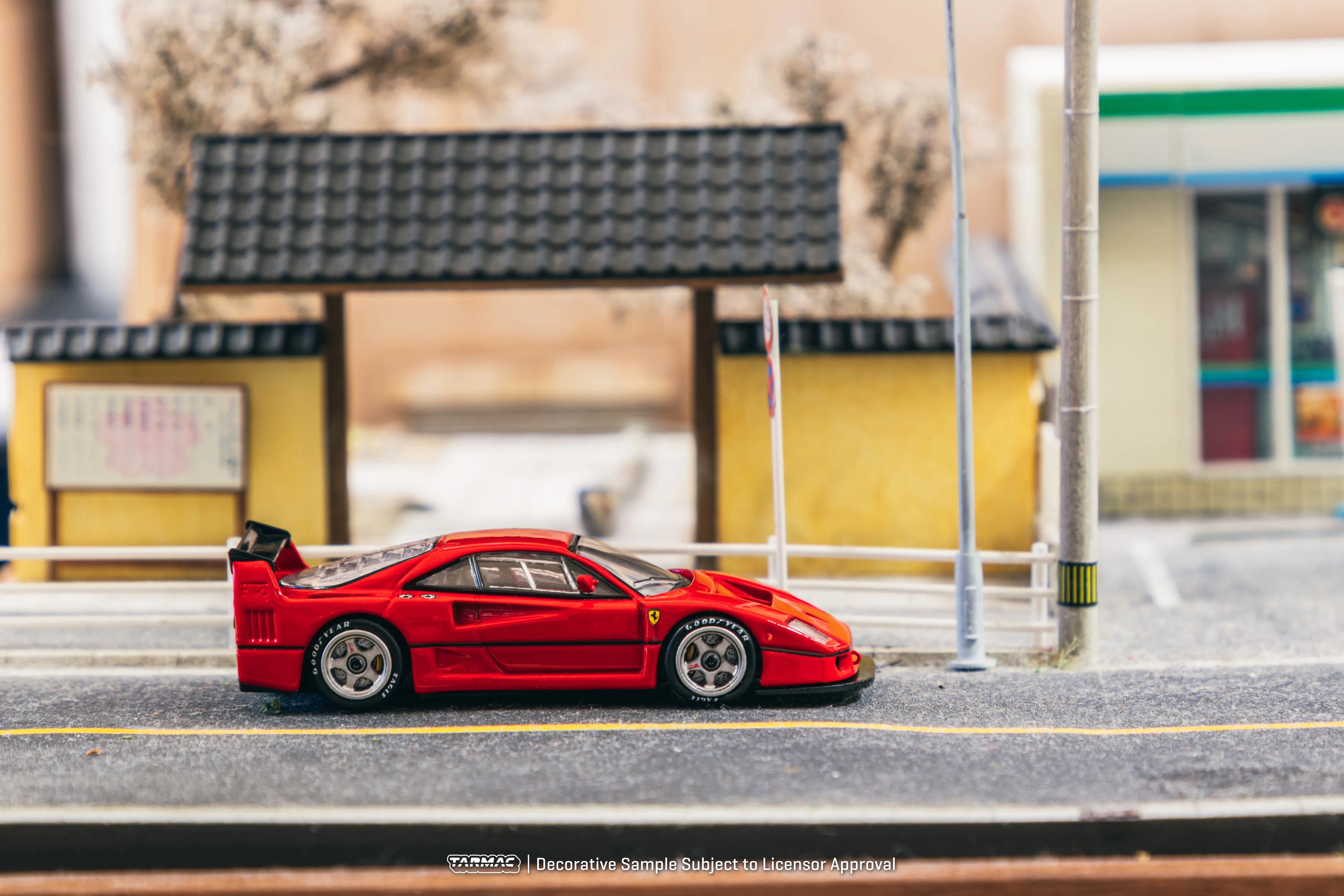 Tarmac Works 1/64 Ferrari F40 LM Red - ROAD64