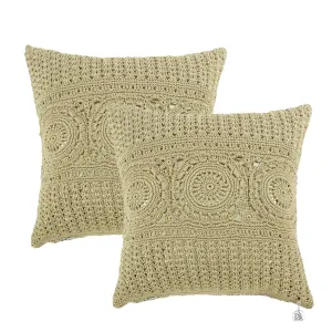 The Sak Home 18 x 18  Pillow Cover Gift Set