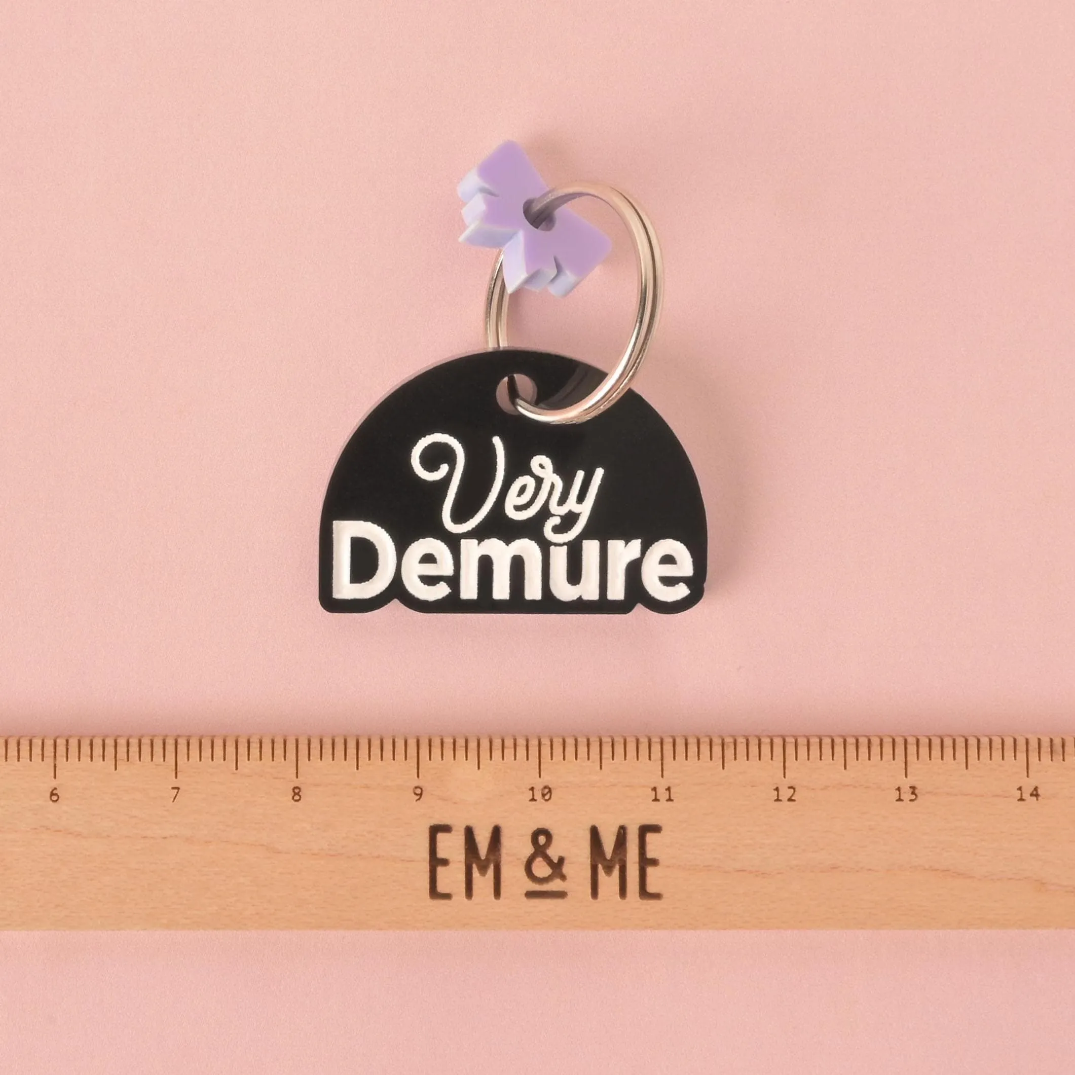 Very Demure Personalized Pet Tag