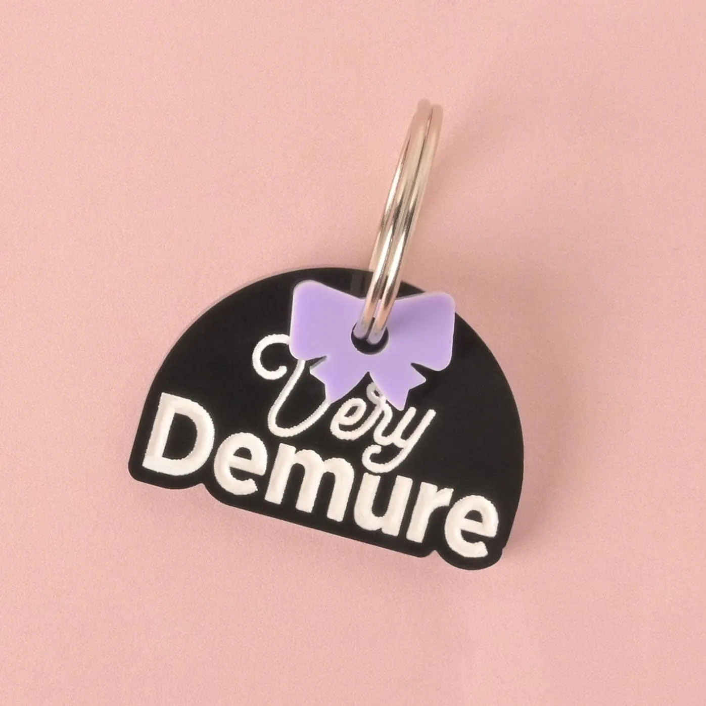 Very Demure Personalized Pet Tag