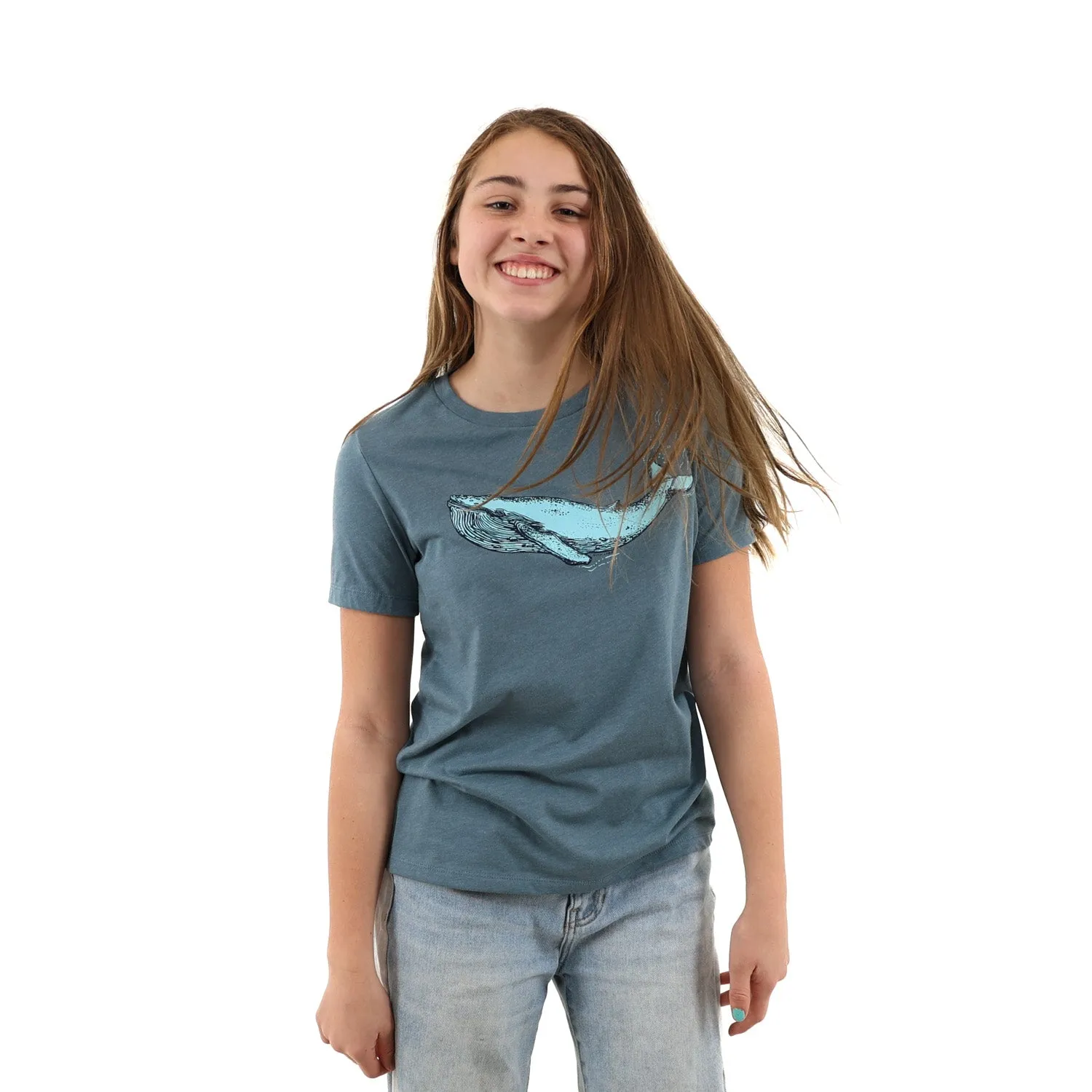 Women's Blue Whale T Shirt