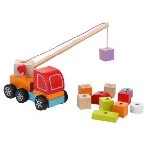 Wooden Lifting Crane Truck